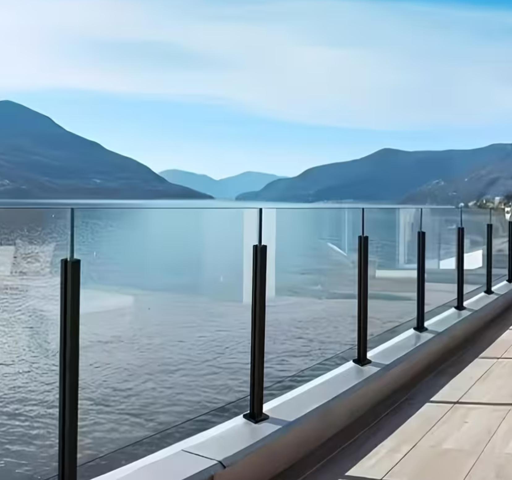 calustrada szklana taras